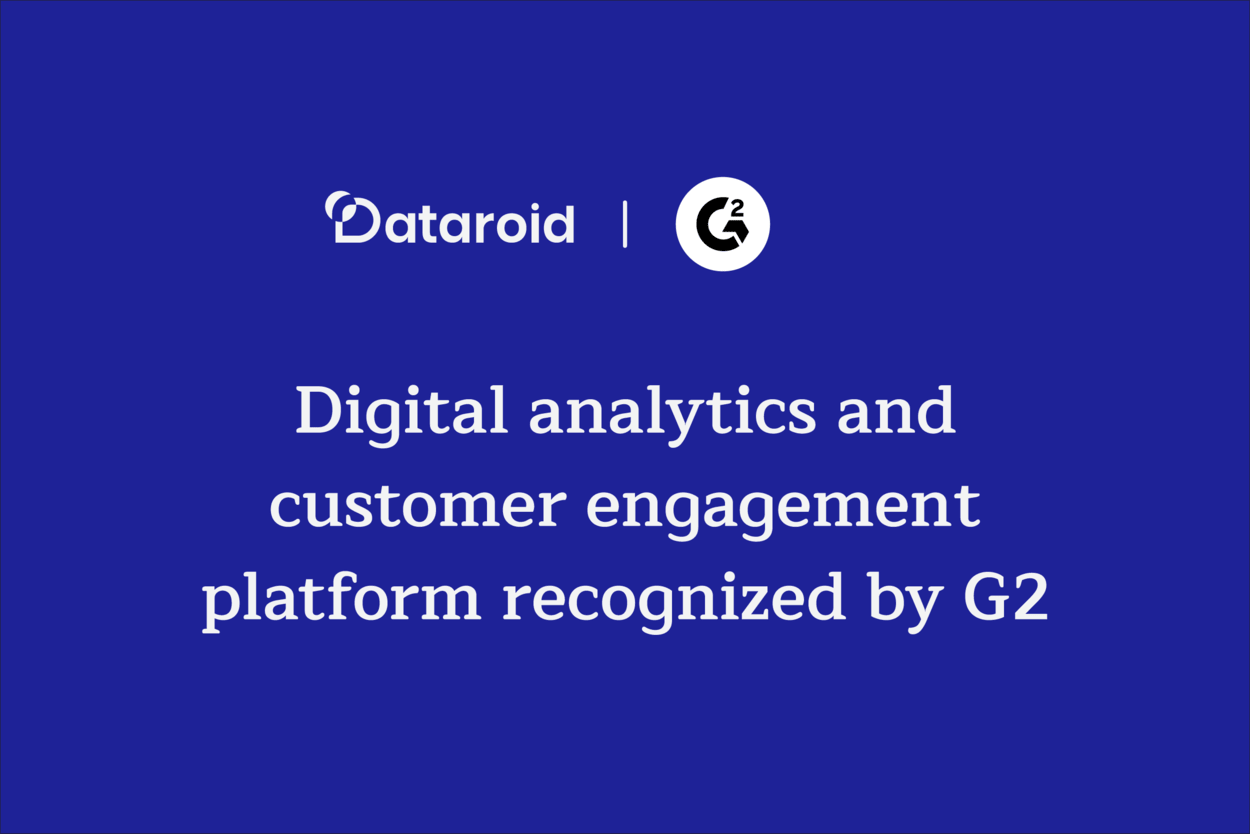 Dataroid Named Top Digital Analytics & Engagement Platform by G2
