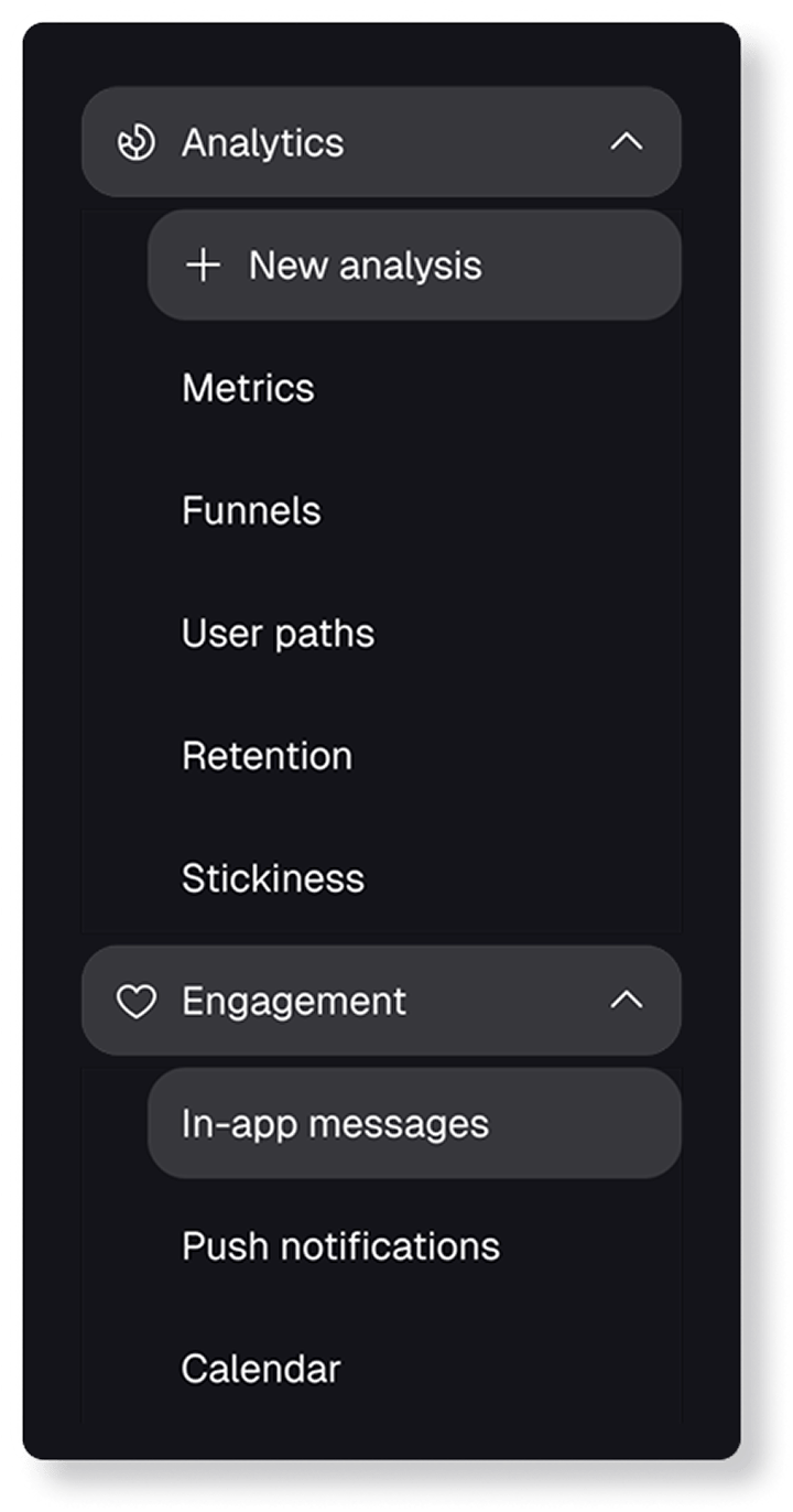 Dataroid Dashboard - Nav