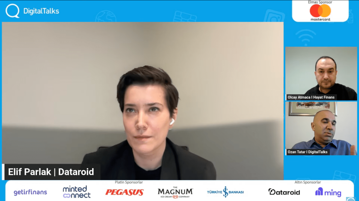 Dataroid Co-Founder Elif Parlak spoke at Digital Talks